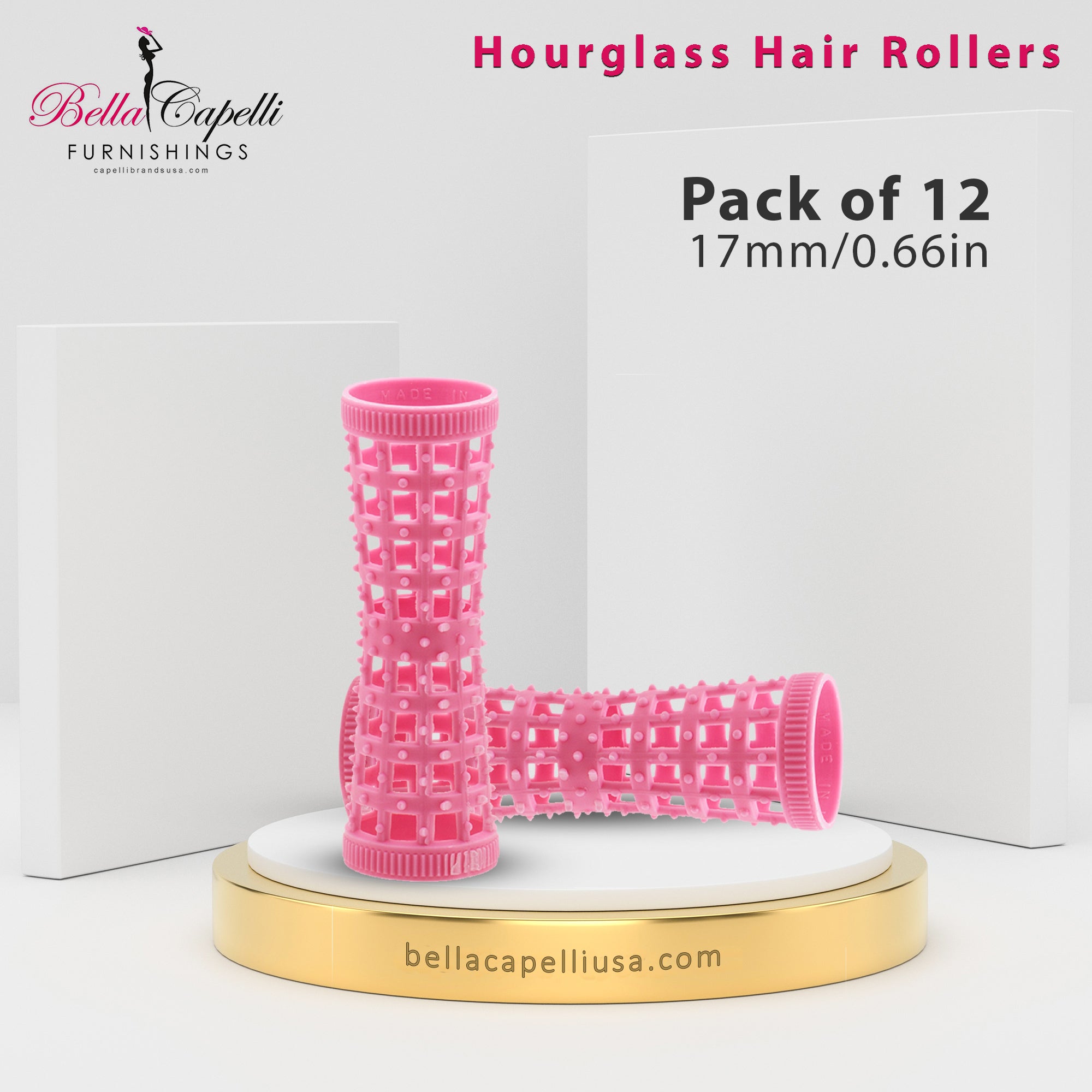 Natural Hair Rollers Use with pins or clips